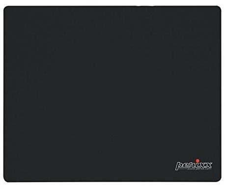 Perixx DX-1000L Gaming Mouse Pad (funkcja antypoślizgowy dzięki gumowany spód, powierzchnia wykonana z wyjątkowo przerobionego struktura tkaniny), czarny DX-1000M