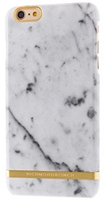 APPLE Richmond & Finch IP6-0144 Marble Glossy Schutzhülle für iPhone 6 Plus/6s Plus carrara weiß