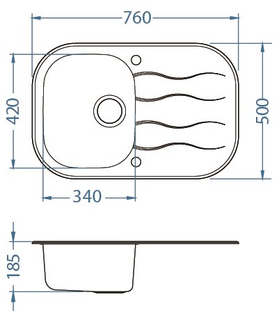 Alveus WAVE 20 CUSTOM 1102940