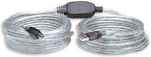 Manhattan Kabel USB - USB aktywny 11 m 510424