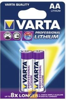 Varta Professional Lithium Mignon AA LR 6 - 4 sztuki 06106301404