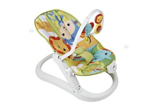 Mattel Fisher Price Baby Gear Składany leżaczek z wibracjami *