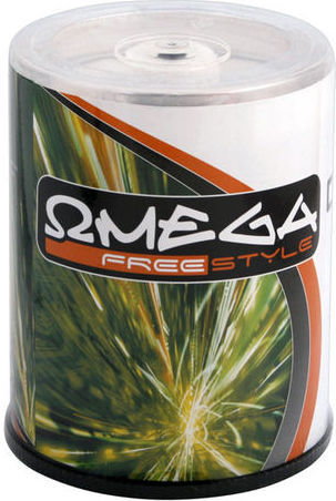 Omega Dysk DVD-R 4.7GB 16x 100 szt. 540579