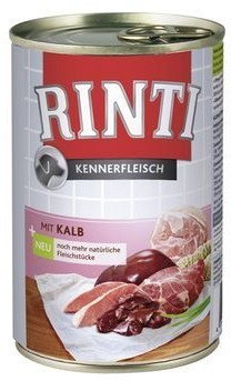 Rinti Kennerfleisch Kalb pies - cielęcina Puszka 400g 7659