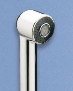 Rączka do baterii z wyciąganą wylewką