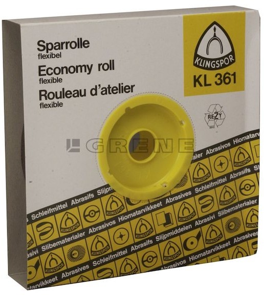 Klingspor Płótno ścierne na rolce 40 x 25.000 mm K60