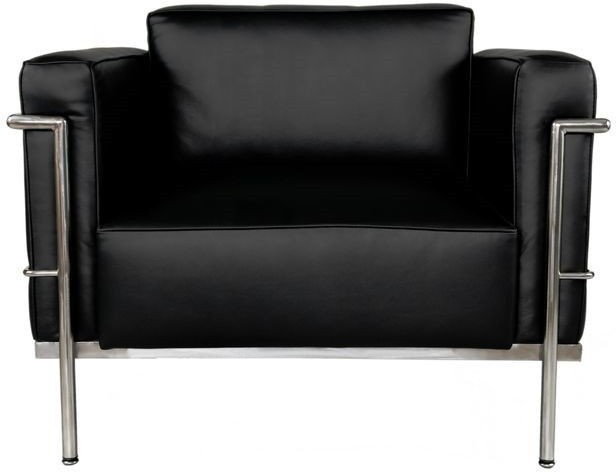 Fotel Soft GC czarna skóra