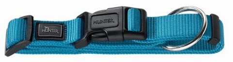Hunter 47875 Halsung Für Hunde Vario-Plusm, 35-53 Cm, Nylon, Petrol