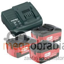 Metabo Zestaw - akumulatory i ładowarka 18 V/4,0 Ah+ASC 30-36 V 685049000 (685049000 / 4007430236852)