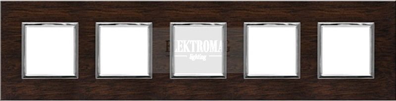 KOS Elektro Dante Drewno Wenge Ramka x5 4523385
