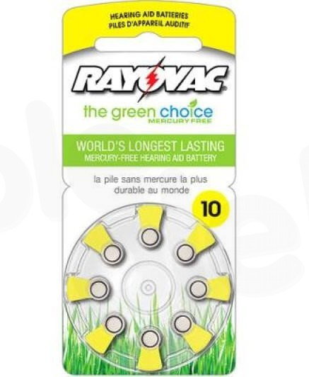 Rayovac typ 10 (8 szt.)