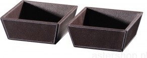 Koh-i-noor pojemnik mały 19,6x19,6x8cm ECO PELLE 2605CR