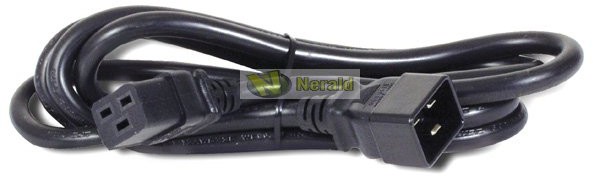 Фото - Кабель Roline Kabel zasilający cable IEC320/C19-C20 16A/250V 2m 