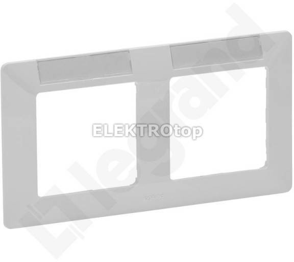 Legrand 754012VALENA LIFE RAMKA X2 BIAŁA Z ETYKIET
