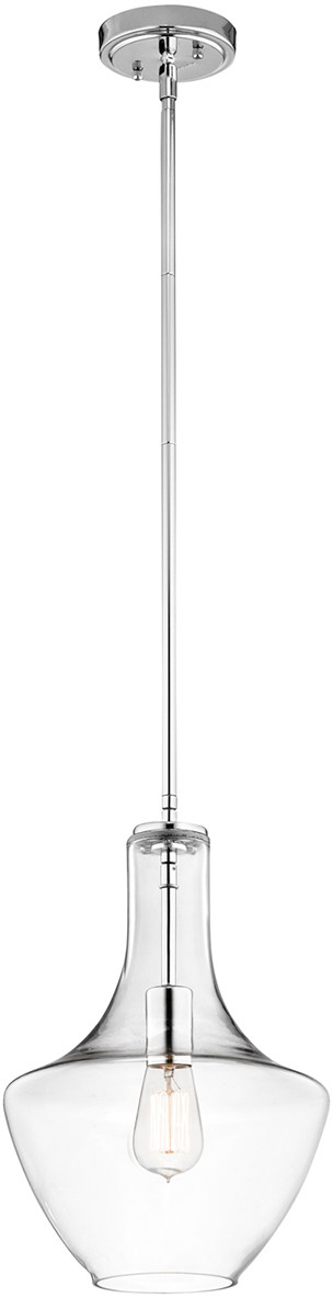 Elstead Lighting Lampa wisząca EVERLY P S CH KL/EVERLY/P/S CH -  Lighting