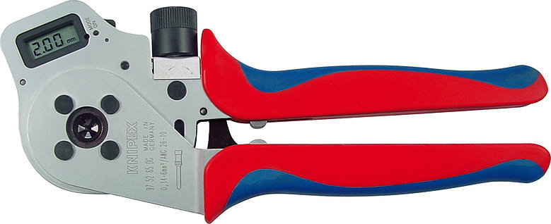 Knipex szczypce do zagniatania styków okrągłych 97 52 65 DG