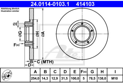 ATE (Continental Aftermarket GmbH) 24.0114-0103.1