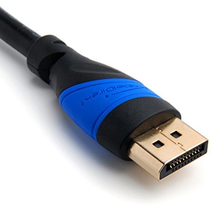 KabelDirekt 2m 4K 60HZ DisplayPort zu DisplayPort Kabel / Version 1.2 - TOP Series (651)