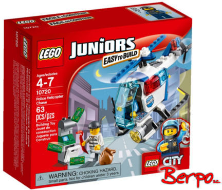 LEGO Juniors Policyjny helikopter pościgowy 10720