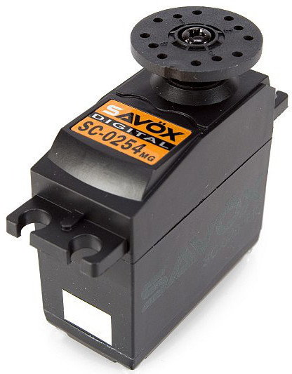 SAVOX Serwo standard SC-0254MG 49g (7,2kg/ 0,14sec)