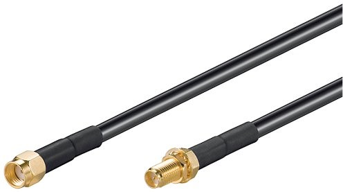 Wentronic Wi-Fi Antenna Extension Cable (RP-SMA wtyk do gniazda RP-SMA) 2 m 1 szt. 4040849516764