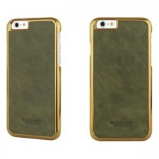 BUSHBUCK BARONAGE Classical Edition - Etui skórzane do iPhone 6s Plus / iPhone 6 Plus (oliwkowy) 10_7227