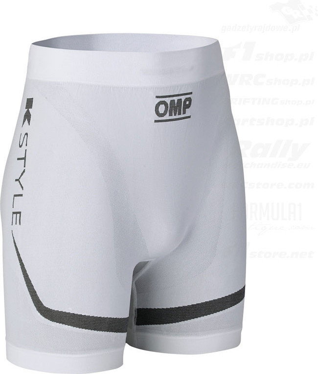 OMP Racing Spodenki KS białe