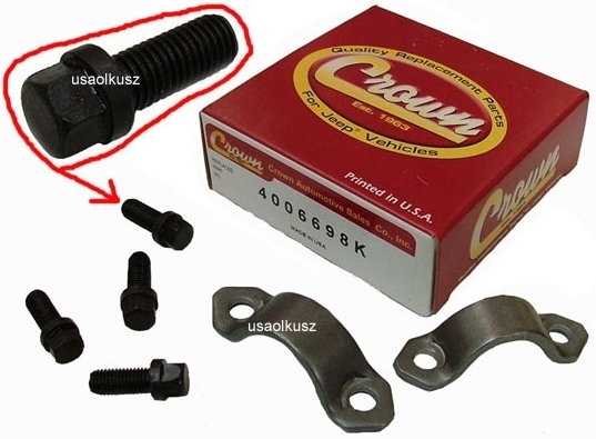 CROWN Zestaw montażowy krzyżaka wału Jeep Cherokee Wrangler Comanche Grand Cherokee