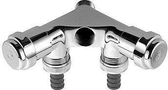 Grohe Osprzęt specjalny WAS podwójny Zawór Einfach 1/2 Chrom 41020000