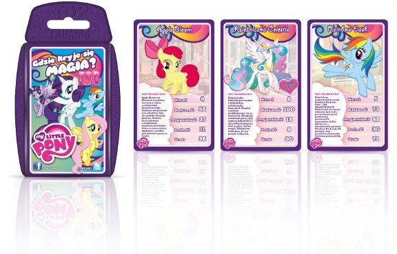 Winning Moves MOVES TOP TRUMPS Gra Karciana MLP
