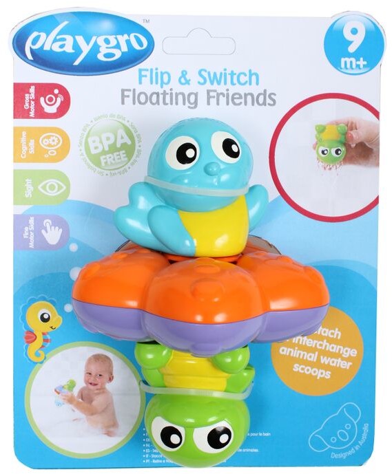 Playgro Pływający przyjaciele zabawka do kąpieli