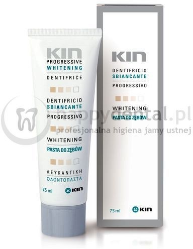 Laboratorios KIN KIN Whitening FKD Toothpaste 75ml - wybielająca pasta do zębów nie uszkadzająca szkliwa