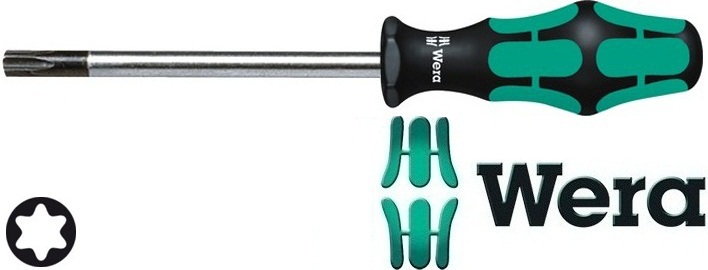 Wera Wkrętak (śrubokręt) warsztatowy TX10x80 mm, Kraftform Plus 367 (05028005001