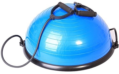 SportPlus Sport Plus  62 Cm Balance Ball/Balance Trainer Z Paskami Do Sznurka, Po Obu Stronach, Testowana Przez Gs (SP-GB-001_One size)