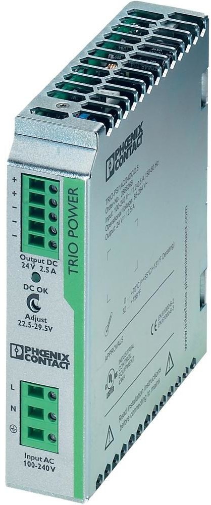 Phoenix Contact Zasilacz na szynę DIN Contact TRIO-PS/1AC/24DC/2.5/FL 24 V/DC 2.5 A 60 W 1 x
