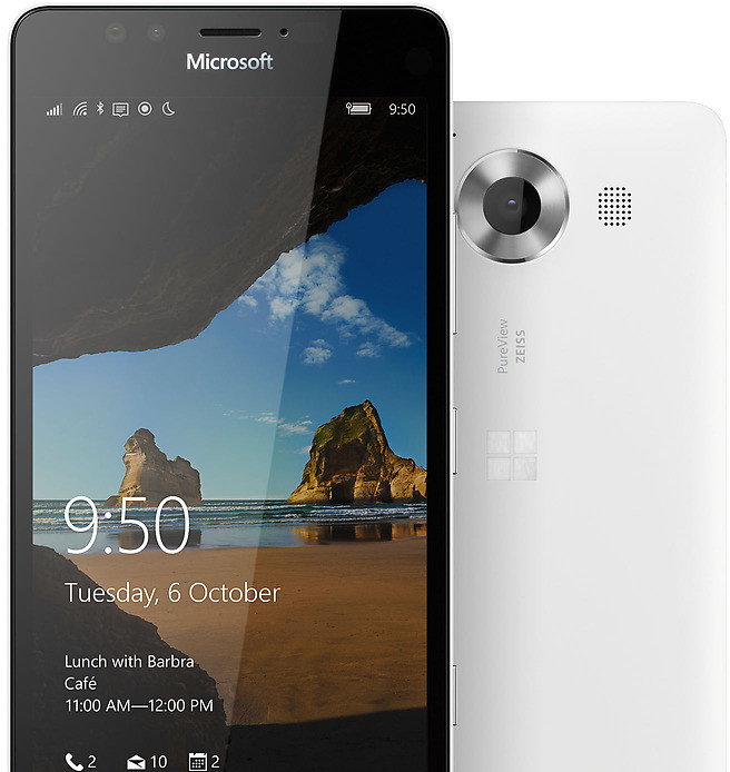 Microsoft Lumia 950 LTE Biały