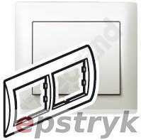 Legrand SISTENA LIFE Ramka PEARL podwójna pozioma 771502