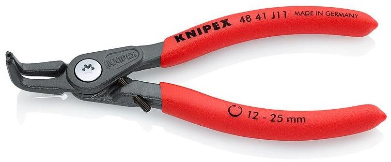 Knipex Szczypce do pierścieni Segera 48 41 J11 12-25 mm do pierścienia wewnętrznego