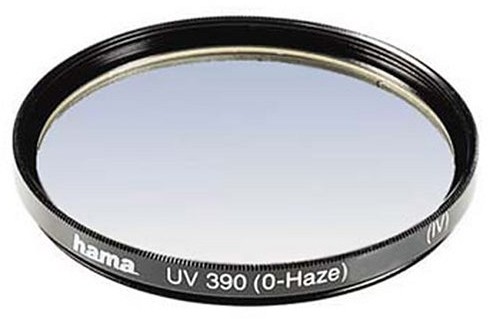 Hama 70637 UV-390 O-Haze ochronny filtr fotograficzny, czarny 00070672