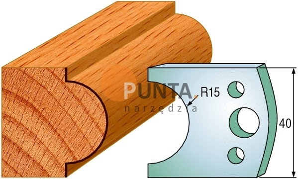 CMT UTENSILI Art. 690.066 - NOŻE i OGRANICZNIKI 40 mm 691.066