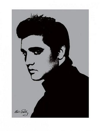 Pyramid Posters Elvis Presley (Metallic) - reprodukcja PPR40115