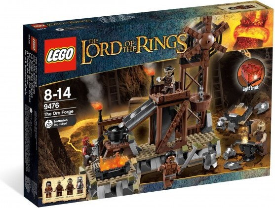 LEGO The Lord of the Rings: Kuźnia orków 9476