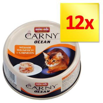 Animonda Zestaw Carny Ocean, 12 x 80 g - 4 smaki, Mieszany pakiet