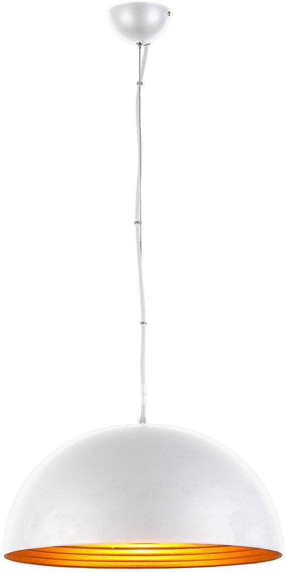 Azzardo Lampa wisząca MODENA 40 Biały/GOLD -