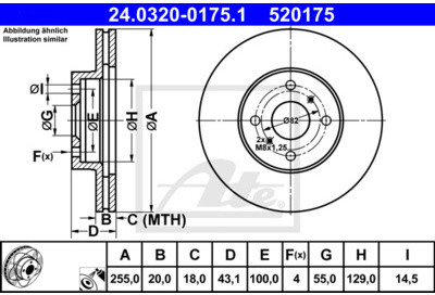 ATE (Continental Aftermarket GmbH) 24.0320-0175.1