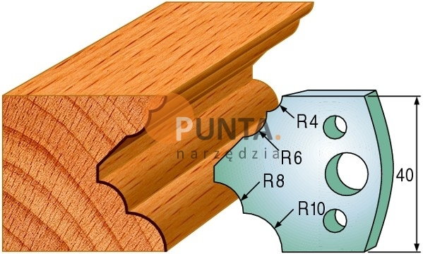 CMT UTENSILI Art. 690.126 - NOŻE i OGRANICZNIKI 40 mm 691.126
