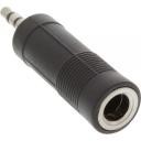 InLine Adapter AV Audio 3.5mm męski - 6.3mm Stereo żeński 99303