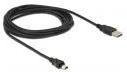 Delock Kabel USB MiniUSBI męskie - męskie5P3 m 82311