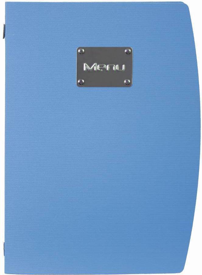 Securit Karta Menu Rio | Niebieska A4 | Ekologiczna MC-RCA4-BU