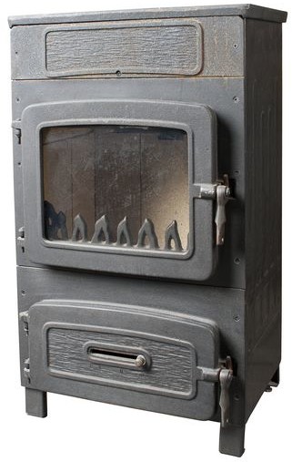 Wamsler Piec kominkowy żeliwny Kamino 6 kW